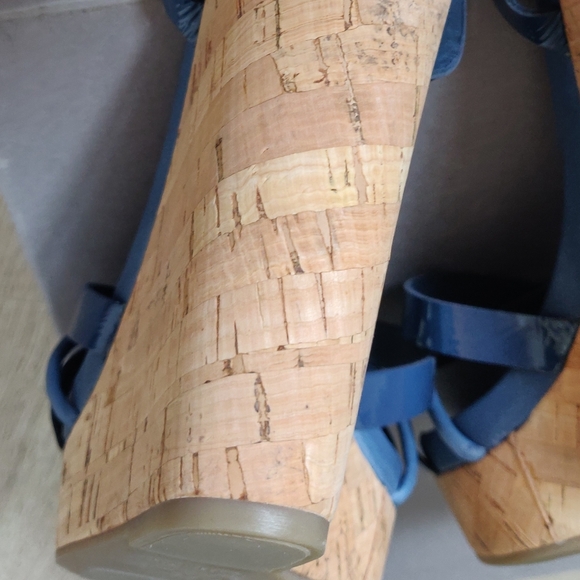 Vic Matie (Italy) Blue High Heels Sandals, newer worn 🇮🇹 - Picture 8 of 14